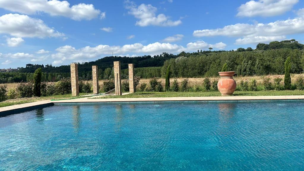 Piscina de la sau aproape de Camere 4 stagioni Agriturismo Vialto