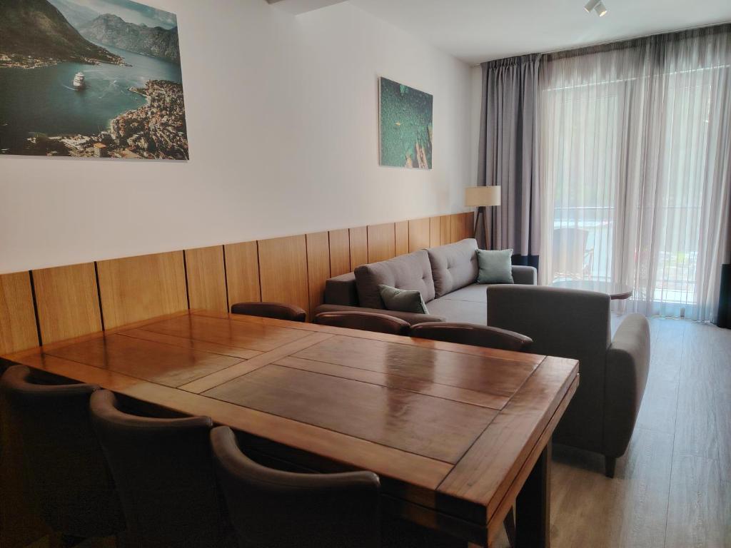 Posezení v ubytování Dubrave apartmani