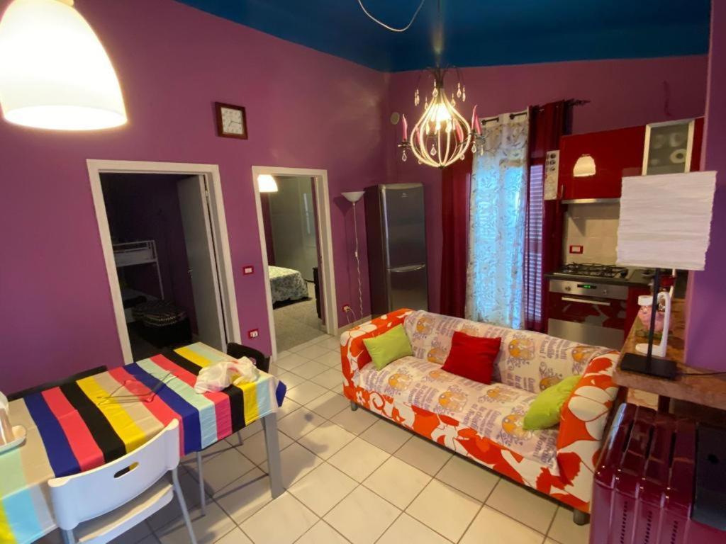 Posezení v ubytování B&B Dolce Sogno