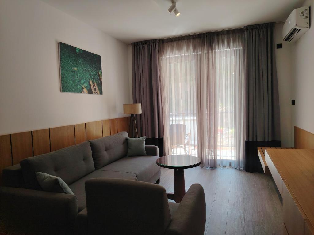 Posezení v ubytování Dubrave apartmani
