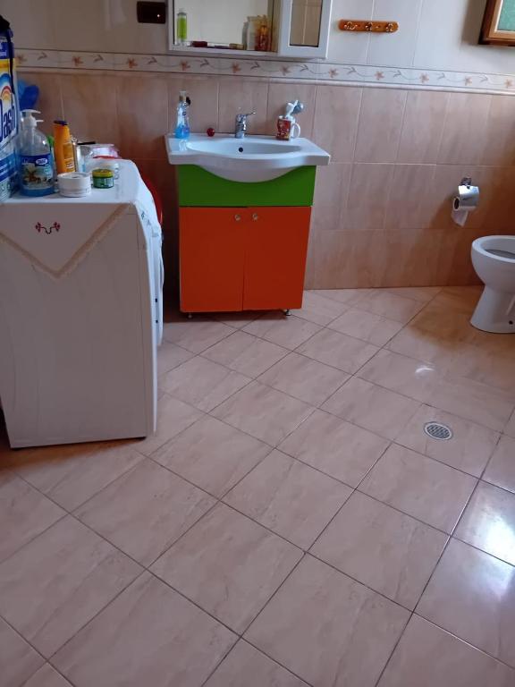 Koupelna v ubytování Dream rooms