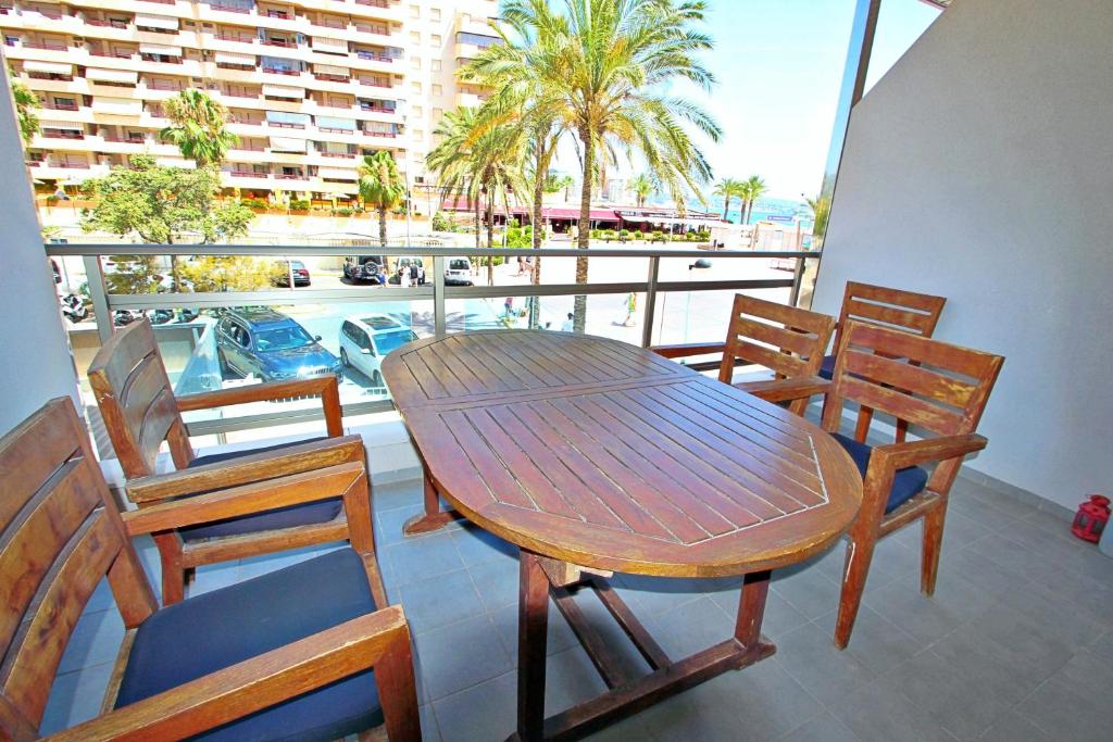 Balkón nebo terasa v ubytování Frentemar C - holiday apartment in Calpe