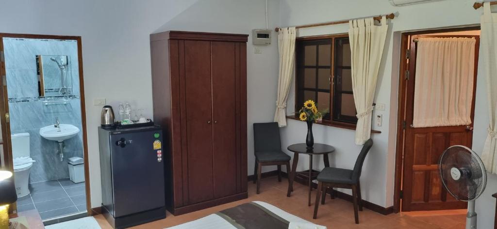 Kuchyň nebo kuchyňský kout v ubytování Meyers Hua Hin