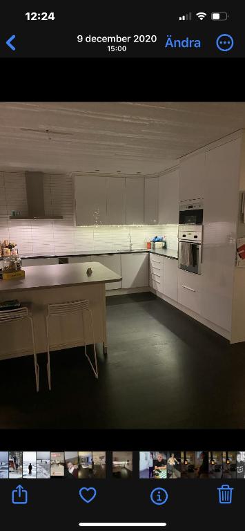 Kuchyň nebo kuchyňský kout v ubytování Villa