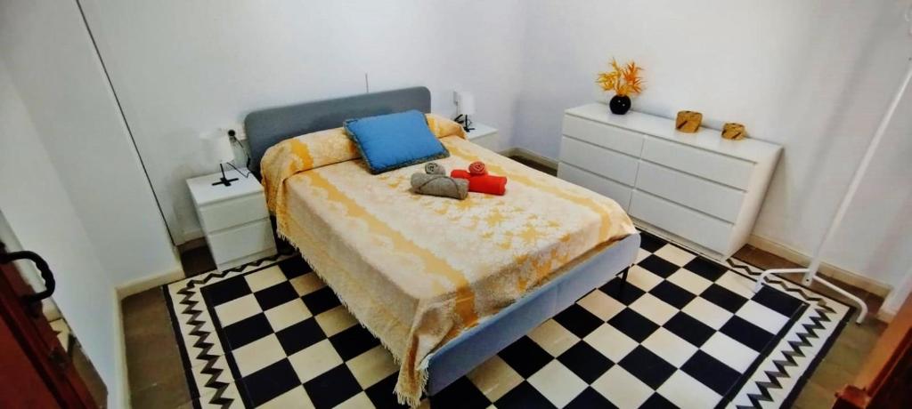 Postel nebo postele na pokoji v ubytování Velez Nazari Casa Molina