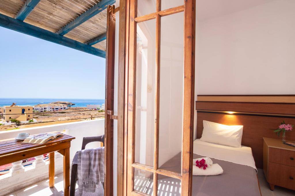 Nespecifikovaný výhled na moře nebo výhled na moře při pohledu z kapslového hotelu