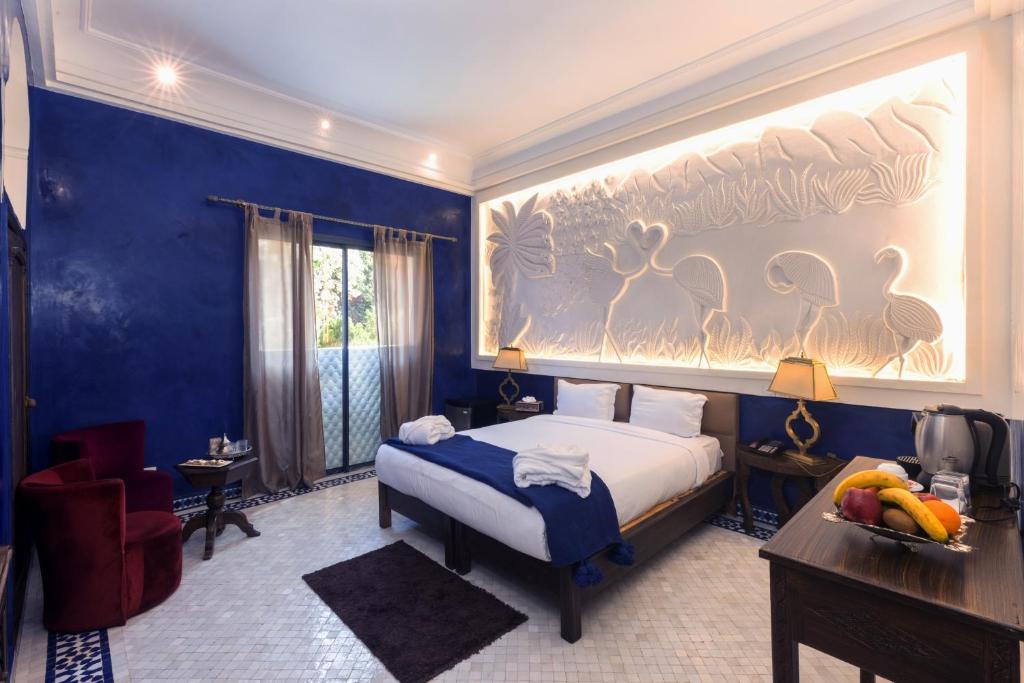 Postel nebo postele na pokoji v ubytování Albakech Boutique Hôtel & Spa