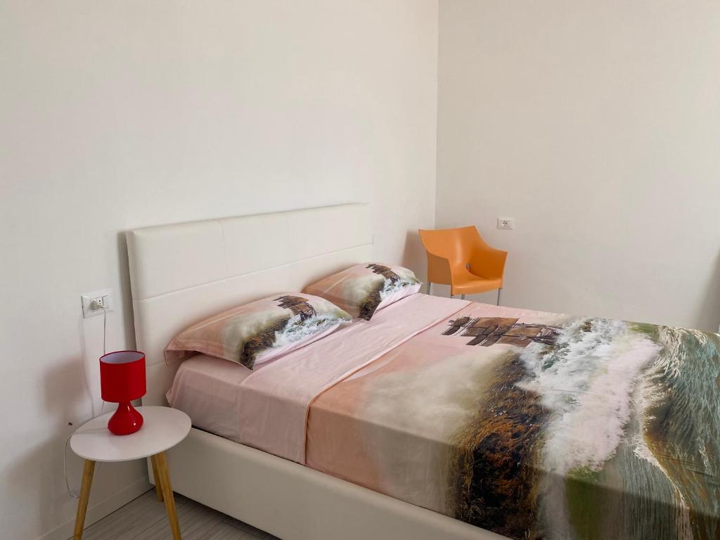 Postel nebo postele na pokoji v ubytování Penthouse apartment