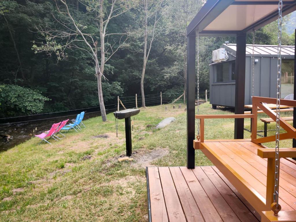 Zahrada ubytování Transfăgărășan River Retreat