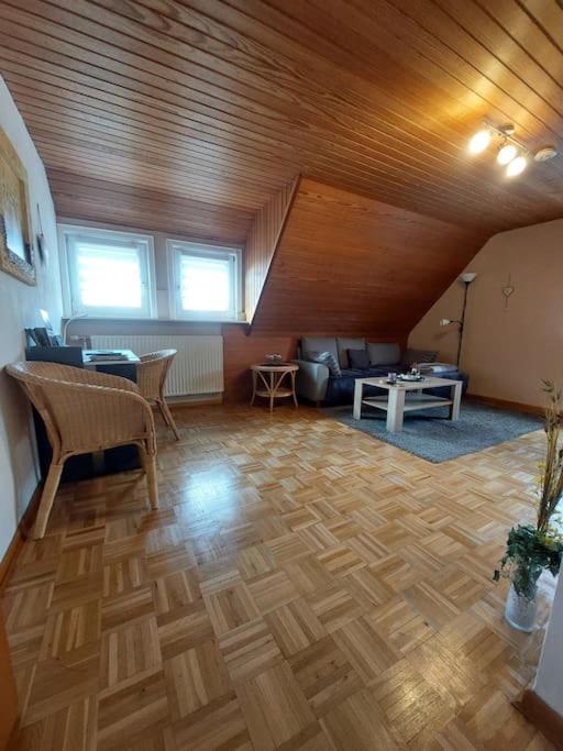 Posezení v ubytování Tati's Ferienwohnung