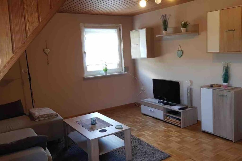 Posezení v ubytování Tati's Ferienwohnung