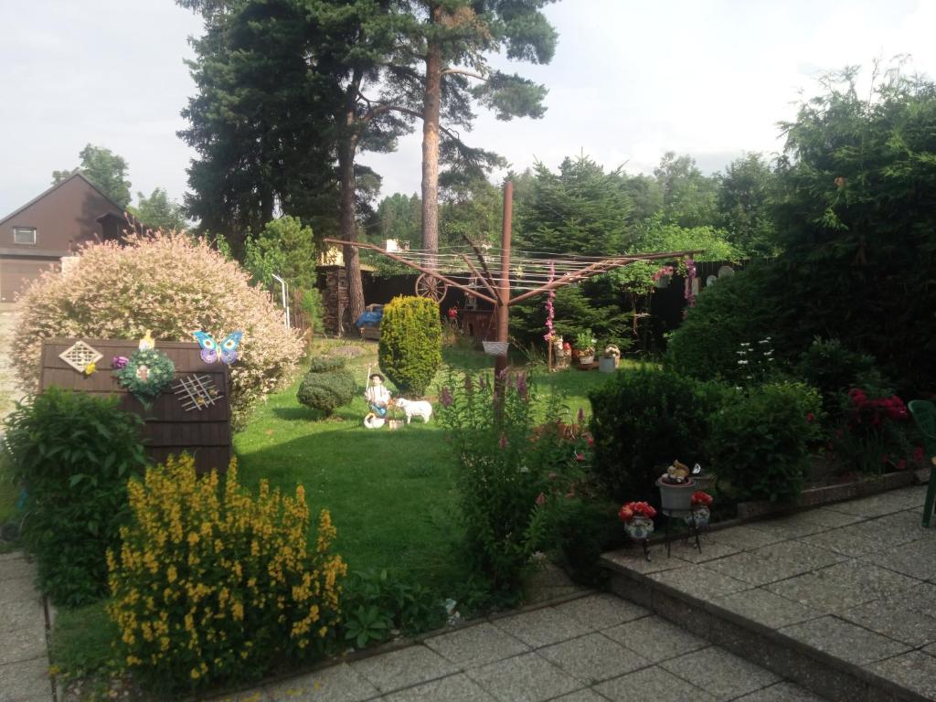 Zahrada ubytování Apartmán Jarka