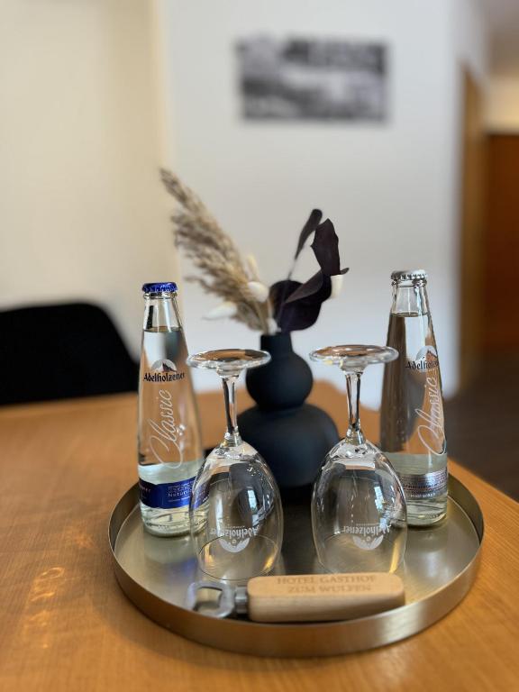 Nápoje v ubytování Hotel Gasthof zum Wulfen