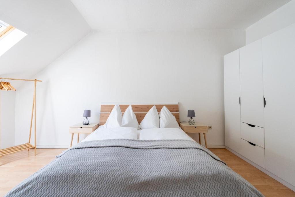 Letto o letti in una camera di FarawayHomes Studio Kapfenberg #7