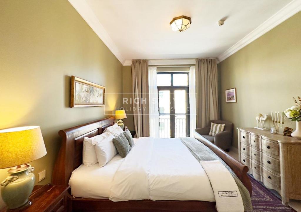پرشور 1BR در مرکز شهر برج خلیفه دبی مال نمای