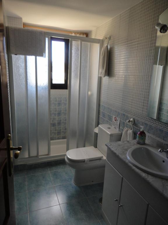 Koupelna v ubytování Casa rural Villa Abeleste
