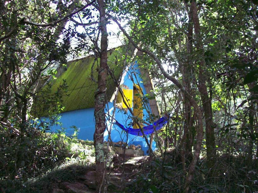 聖托梅－達斯萊特拉斯的住宿－小木屋城市卡麥爾旅館，相簿中的一張相片