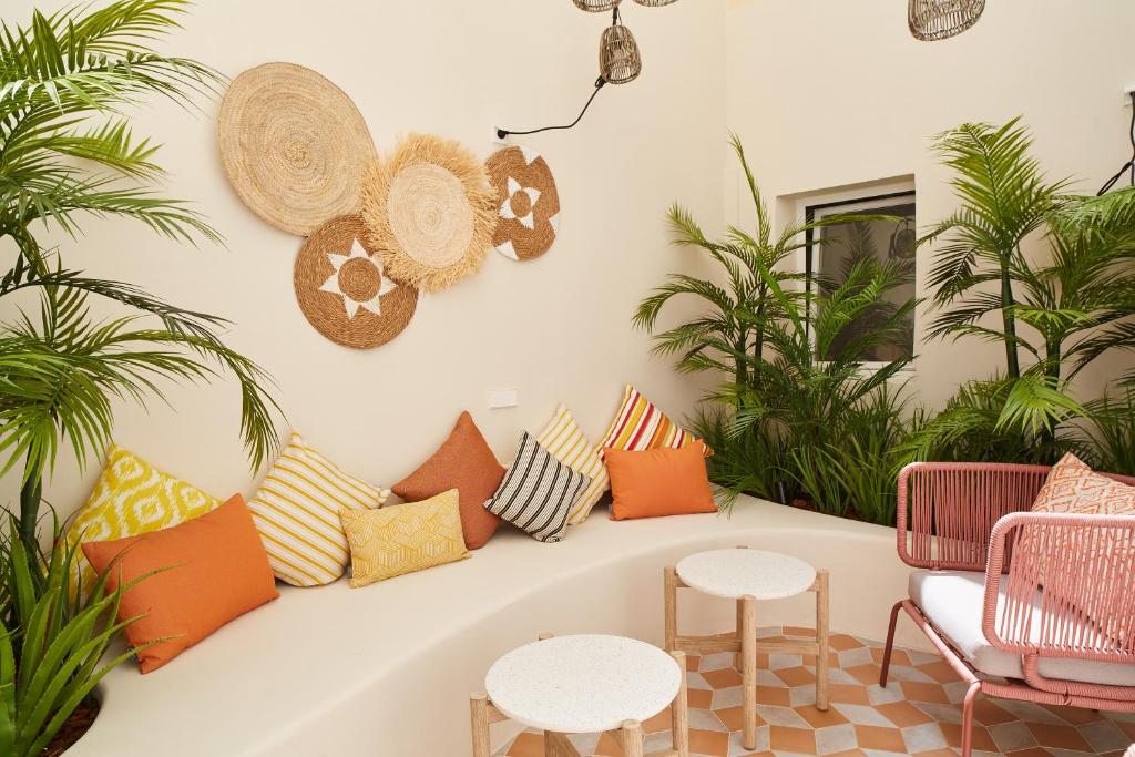 A seating area at Excelsior Estudios & Apartamentos