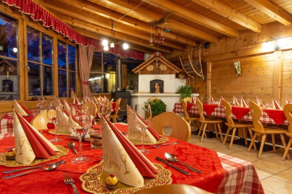 Restaurace v ubytování Hotel Pension Odles