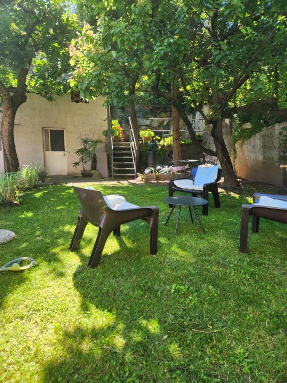 Zahrada ubytování Casa Beniamino