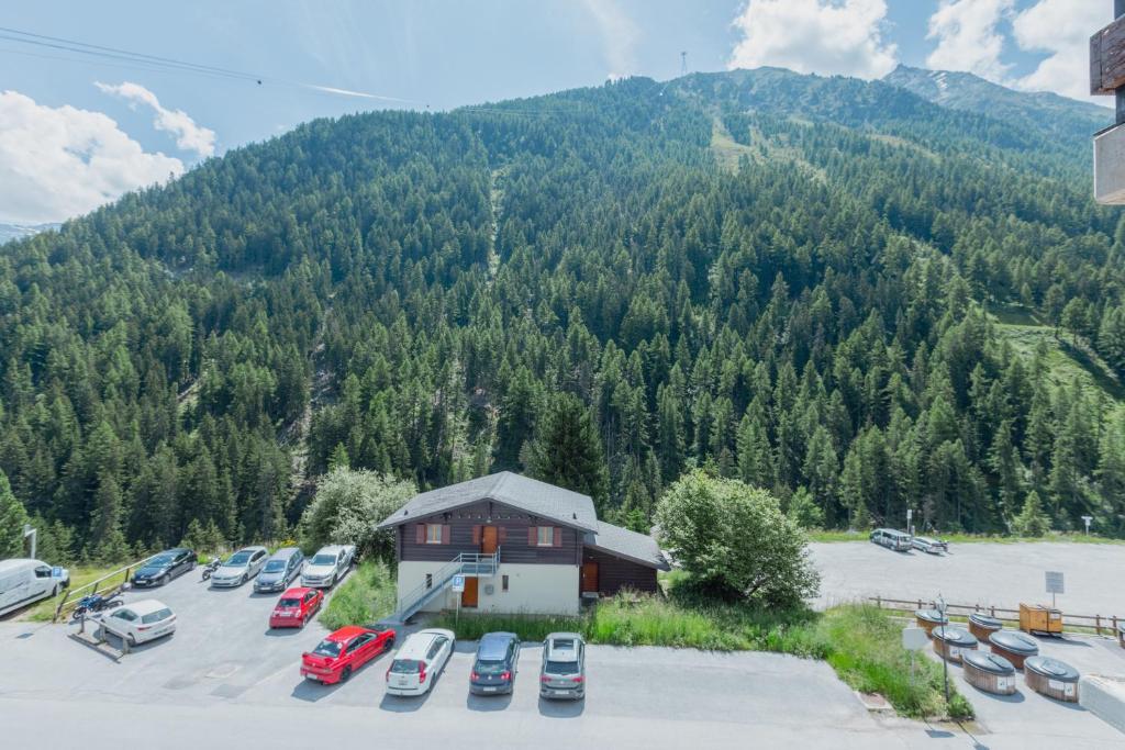 Nespecifikovaný výhled na hory nebo výhled na hory při pohledu z apartmánu