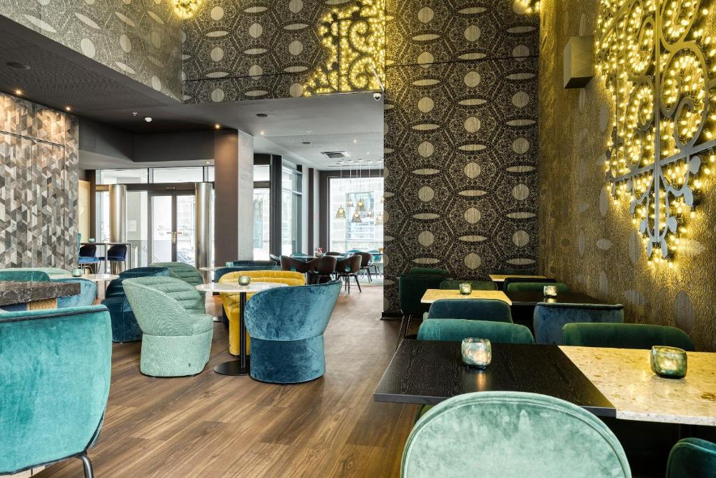 Posezení v ubytování Motel One Brussels