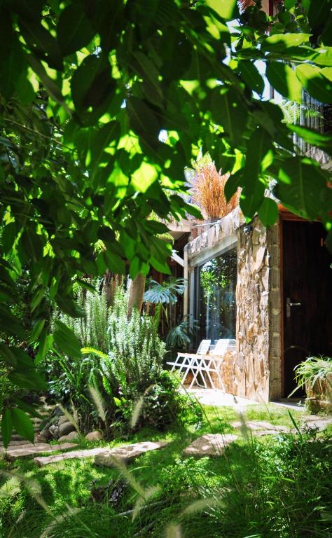 Zahrada ubytování Natural Home Đà Lạt