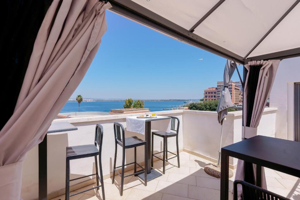 Nespecifikovaný výhled na moře nebo výhled na moře při pohledu z bed and breakfast