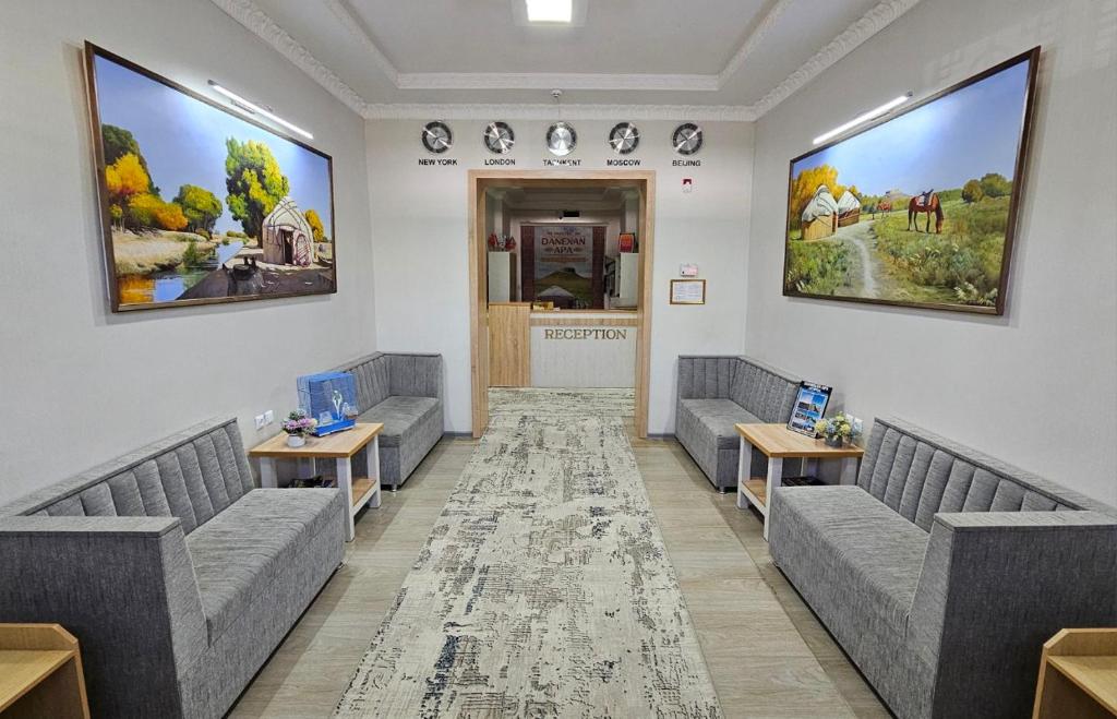 Posezení v ubytování Hostel DANEXAN APA