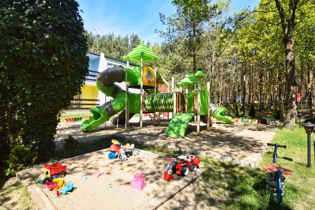 Herní místnost nebo prostor pro děti v ubytování Jantar