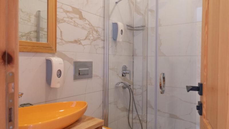 Koupelna v ubytování Bük Butik Otel