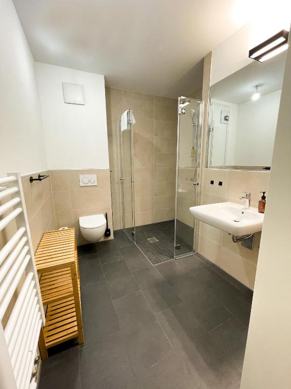 Koupelna v ubytování HOLI City Apart Hotel Berlin