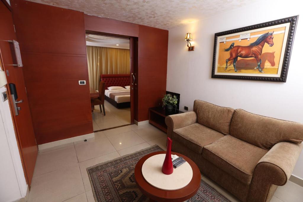 Posezení v ubytování Duroy Hotel By Beverly