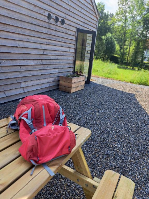Aed väljaspool majutusasutust Hytte - Relais randonneur - capacité MAX de 9 personnes
