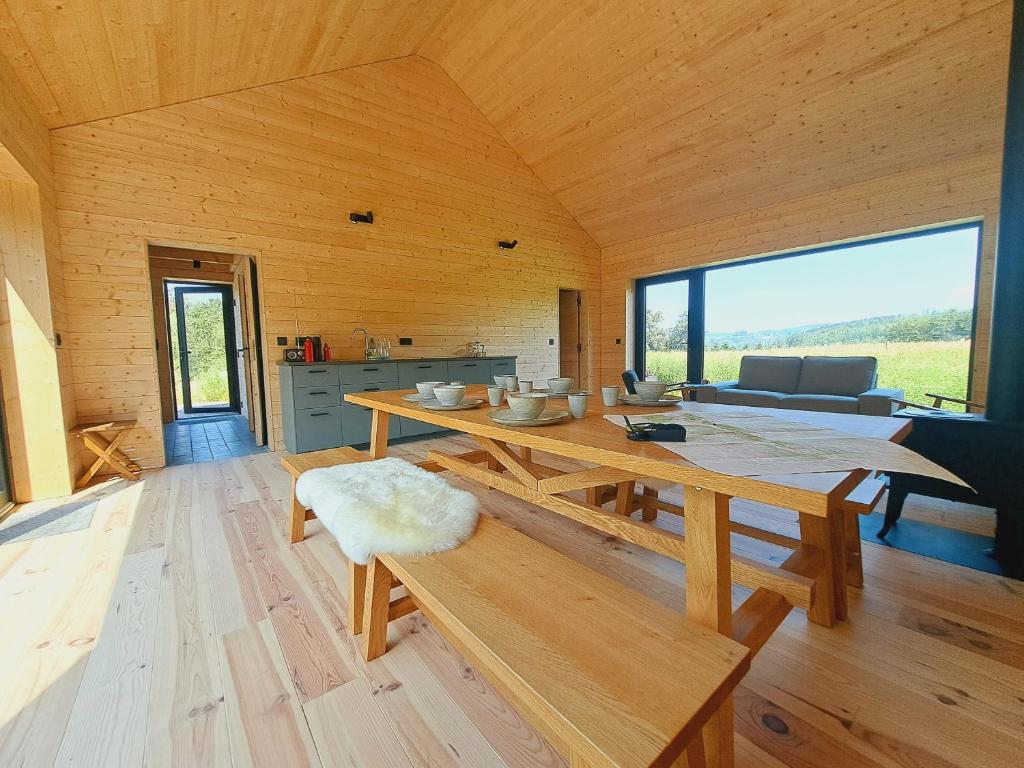Istumisnurk majutusasutuses Hytte - Relais randonneur - capacité MAX de 9 personnes