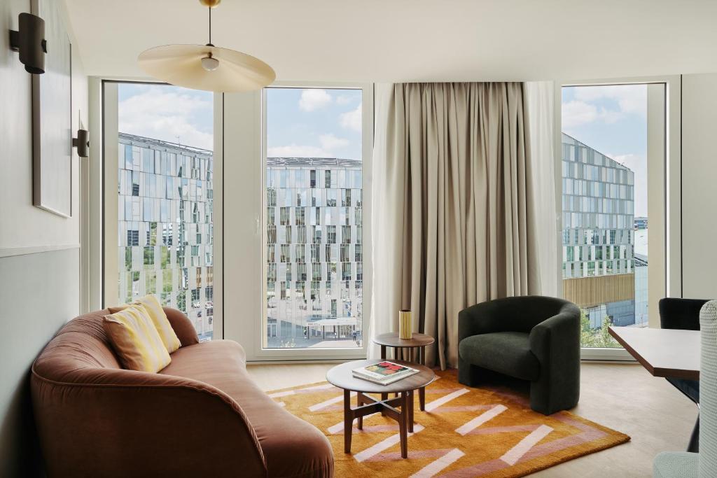 Posezení v ubytování Edgar Suites Lille - Shake