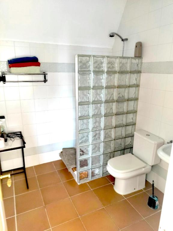 Koupelna v ubytování Bohemian Penthouse in Alcaidesa