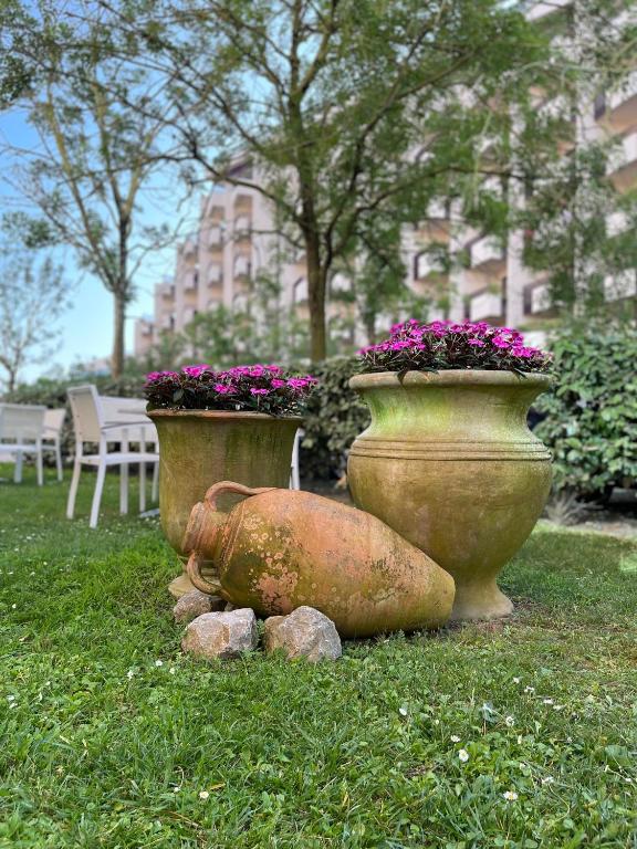 Сад в Aparthotel Holiday