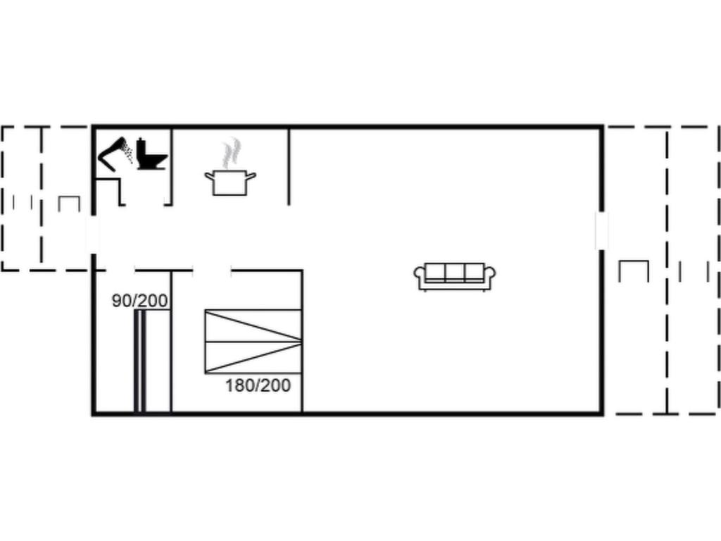Půdorys ubytování Holiday Home Winter - 500m from the sea by Interhome