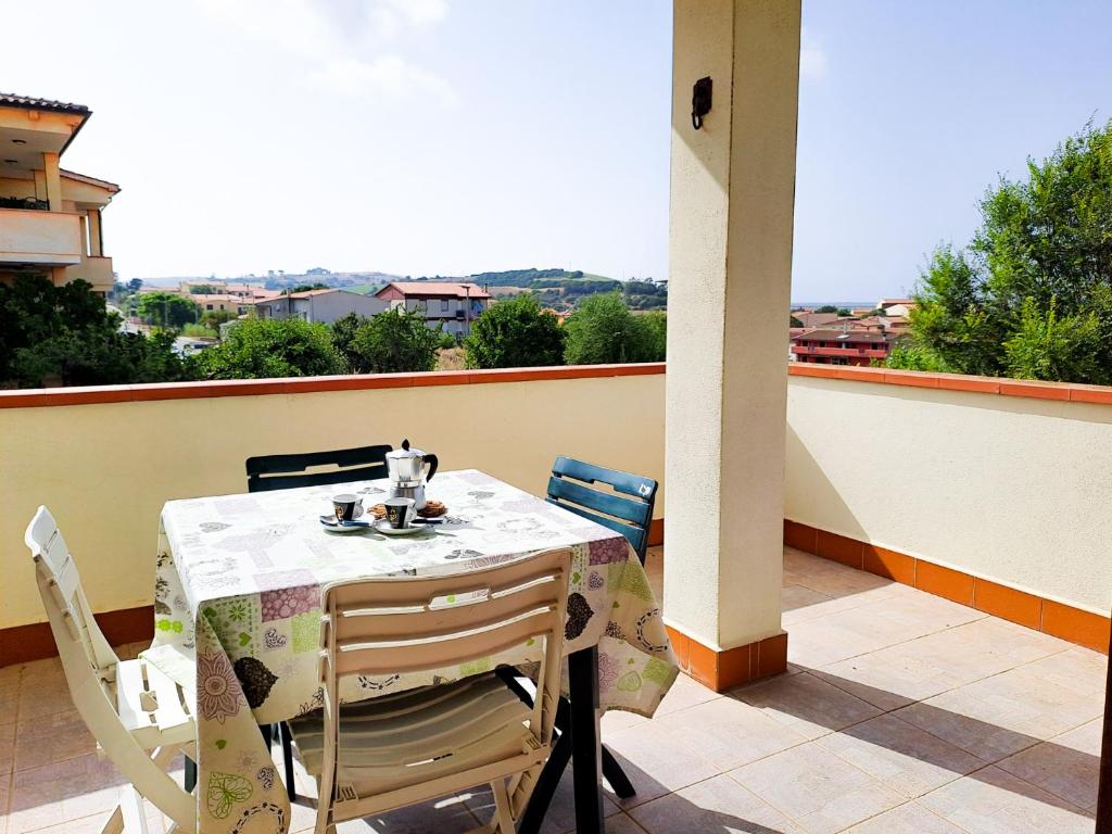 Ban công/sân hiên tại Stella del Coghinas