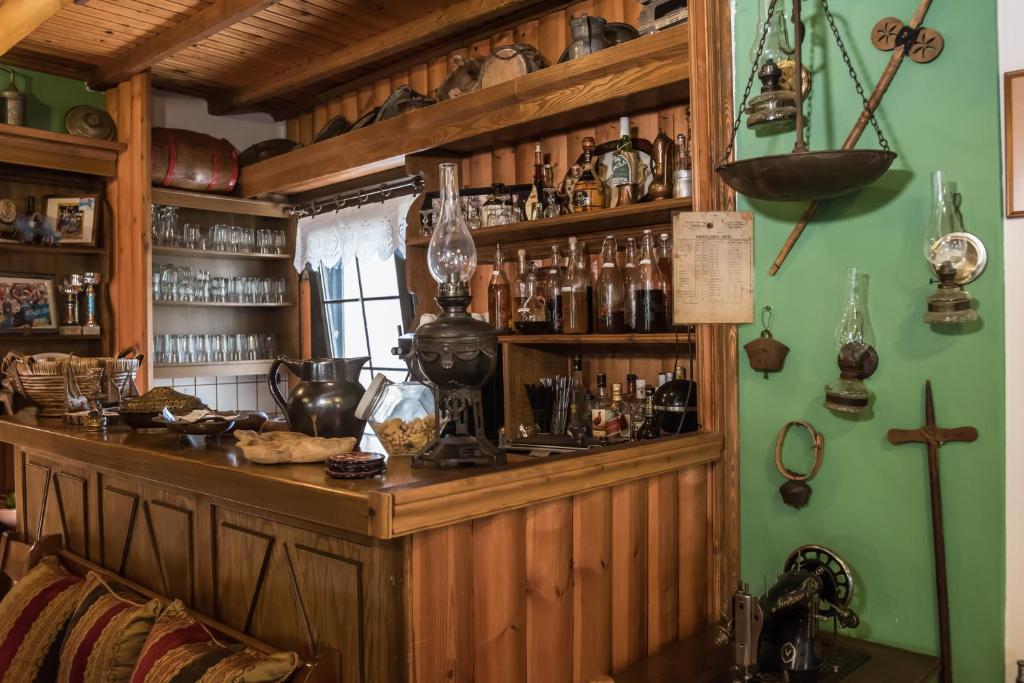 Lounge nebo bar v ubytování I Gonia Tis Linas