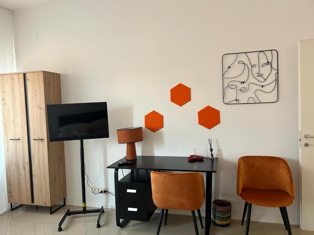 TV a/nebo společenská místnost v ubytování Comfort Accommodation Room