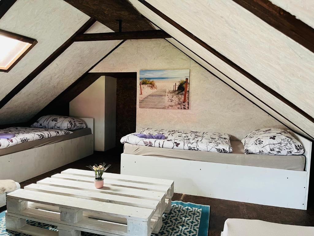 Posezení v ubytování Apartmány 68