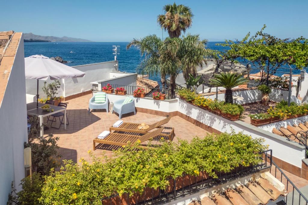 Γενική θέα στη θάλασσα ή θέα στη θάλασσα από  αυτή η παραθεριστική κατοικία