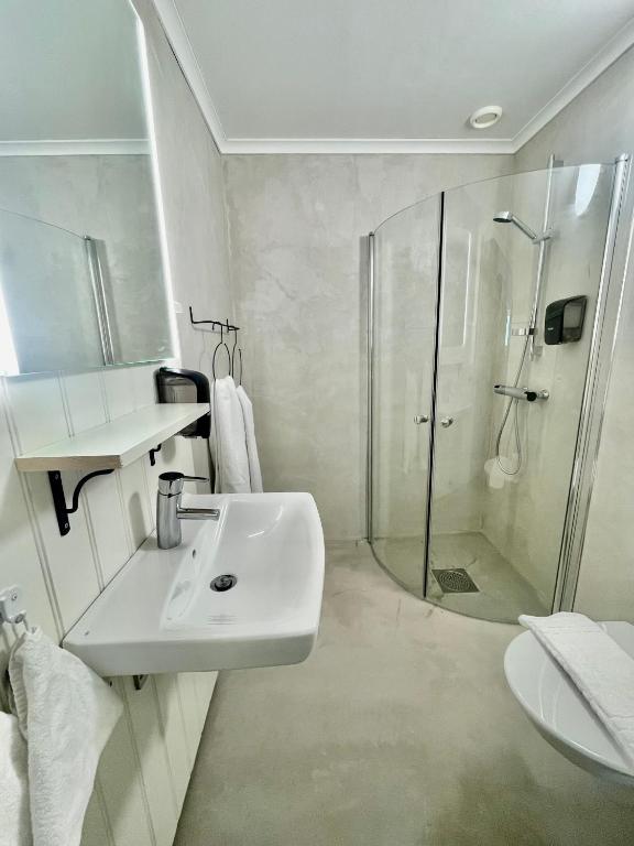 Koupelna v ubytování Ardrebo B&B