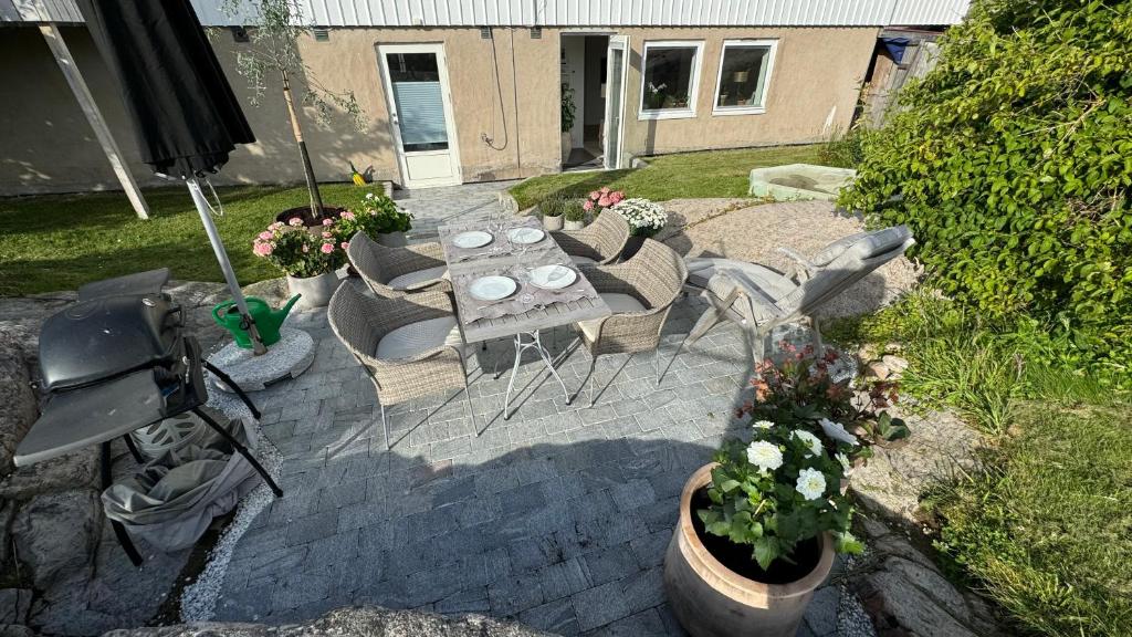 Zahrada ubytování Casa Hönö Hästen