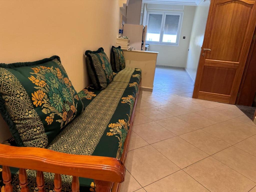 Posezení v ubytování Belles Appartements à côté de la plage