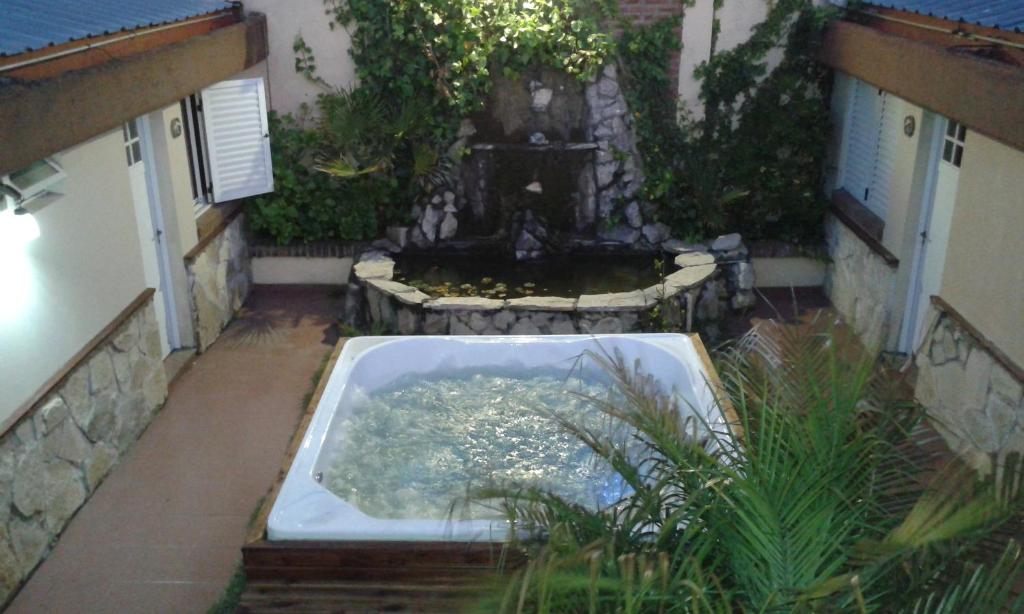 Zahrada ubytování Petit Hotel