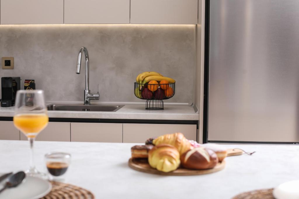 Nápoje v ubytování Olive Luxury Suite