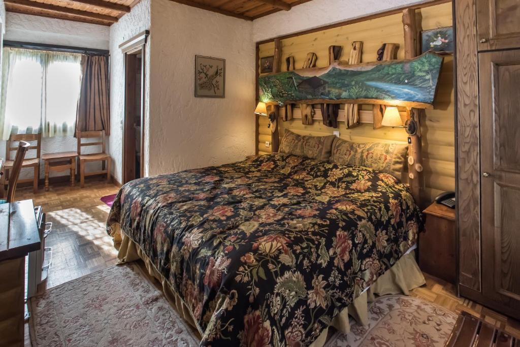Postel nebo postele na pokoji v ubytování I Gonia Tis Linas